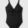Tie-Knot Cutout One-Piece Swimsuit