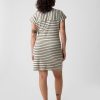 Tie-Knot Mini T-Shirt Dress