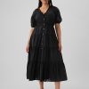 Tiered Maxi Shirtdress