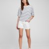 Towel Terry Boxy Cropped T-Shirt