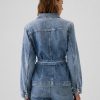 UltraSoft Denim Belted Jacket