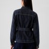 UltraSoft Denim Belted Jacket