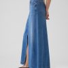 UltraSoft Denim Maxi Skirt