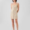 Utility Button Mini Dress Utility Button Mini Dress