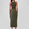 Utility Cargo Midi Skirt