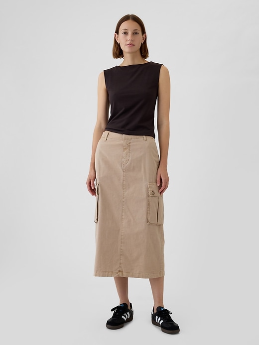 Utility Cargo Midi Skirt Utility Cargo Midi Skirt