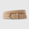 Vegan Calf-Hair Belt