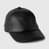 Vegan Leather Baseball Hat Vegan Leather Baseball Hat