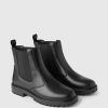 Vegan Leather Chelsea Boots