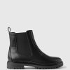 Vegan Leather Chelsea Boots