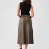 Vegan Leather Midi Skirt Vegan Leather Midi Skirt