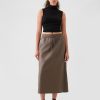 Vegan Leather Midi Skirt Vegan Leather Midi Skirt