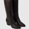 Vegan Leather Tall Heeled Boots Vegan Leather Tall Heeled Boots