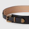Vegan Leather Wide Belt