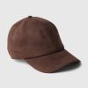 Vegan Suede Baseball Hat