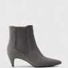 Vegan Suede Pointy Boots