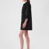Vegan Suede Shift Mini Dress