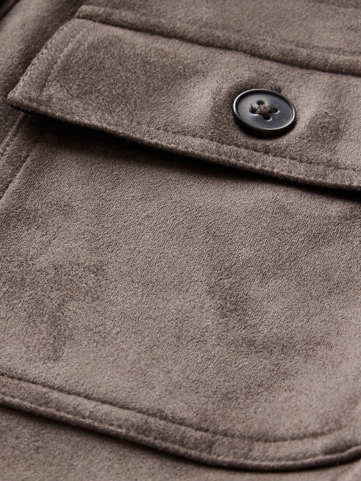 Vegan Suede Shift Mini Dress Vegan Suede Shift Mini Dress