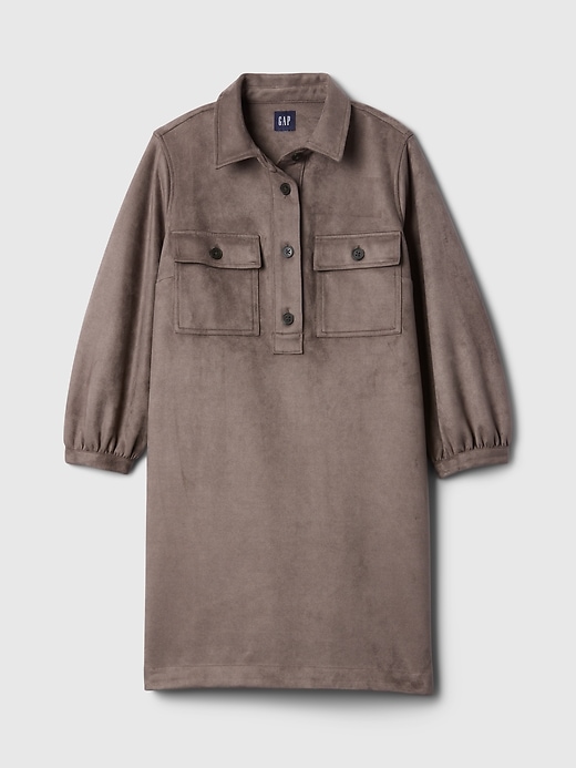 Vegan Suede Shift Mini Dress Vegan Suede Shift Mini Dress