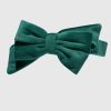 Velvet Dog Babe Bow and Collar