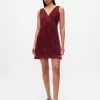 Velvet Floral Mini Dress Velvet Floral Mini Dress