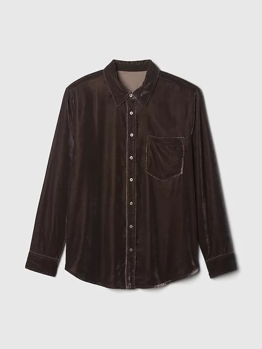 Velvet Relaxed Shirt Velvet Relaxed Shirt