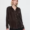Velvet Relaxed Shirt Velvet Relaxed Shirt