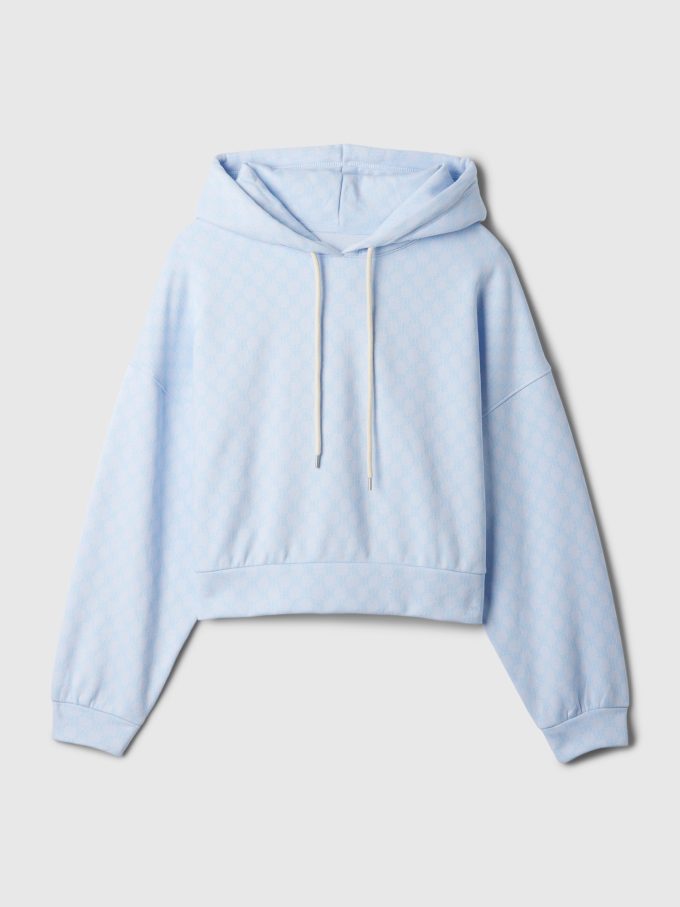 Vintage Soft Cropped Gap Logo Hoodie