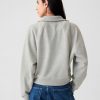Vintage Soft Cropped Half-Zip Pullover Vintage Soft Cropped Half-Zip Pullover