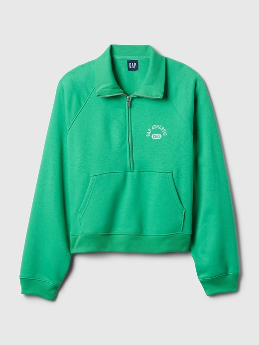 Vintage Soft Cropped Half-Zip Pullover Vintage Soft Cropped Half-Zip Pullover