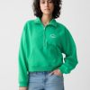 Vintage Soft Cropped Half-Zip Pullover Vintage Soft Cropped Half-Zip Pullover