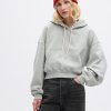 Vintage Soft Cropped Hoodie