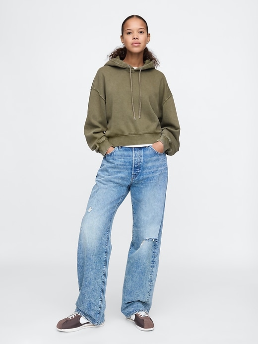 Vintage Soft Cropped Hoodie Vintage Soft Cropped Hoodie