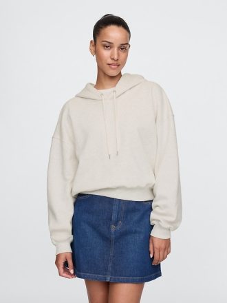 Vintage Soft Cropped Hoodie