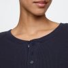 Waffle Henley PJ Shirt