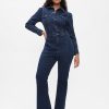 Western Denim Jumpsuit