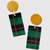 Winter Plaid Earrings